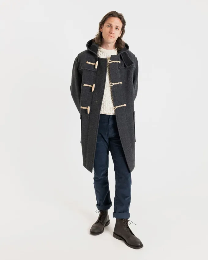 Duffle Coats*Gloverall Original Monty Duffle Coat Charcoal