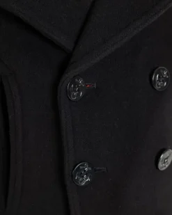 Peacoats*Gloverall Oversized Peacoat Black Stewart