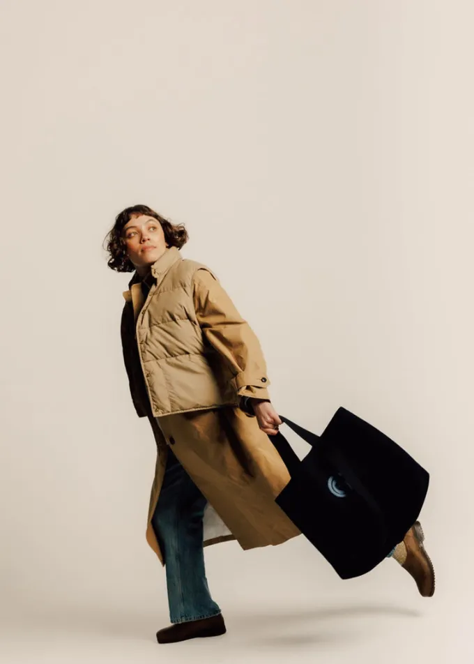 Bags | Bags*Gloverall Renewed Tote Bag Navy