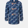 Duffle Coats*Gloverall Riz X Mid Monty Duffle Coat Wave