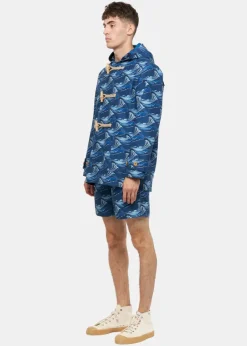 Duffle Coats*Gloverall Riz X Mid Monty Duffle Coat Wave