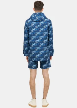 Duffle Coats*Gloverall Riz X Mid Monty Duffle Coat Wave