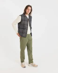 Jackets*Gloverall Roger Check Gilet