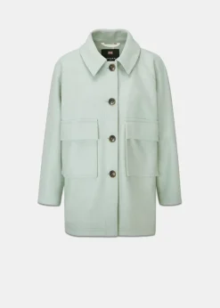 Jackets*Gloverall Shacket Sage