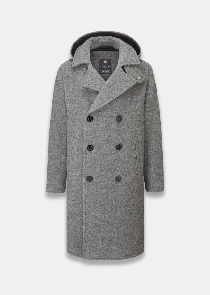 Peacoats*Gloverall Shackleton Peacoat Grey