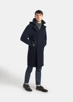 Peacoats*Gloverall Shackleton Peacoat Navy