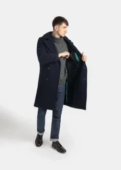 Peacoats*Gloverall Shackleton Peacoat Navy