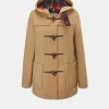 Duffle Coats*Gloverall Short Slim Fit Duffle Coat Camel Buchanan