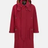 Overcoats*Gloverall Stanley Parka Bordeaux