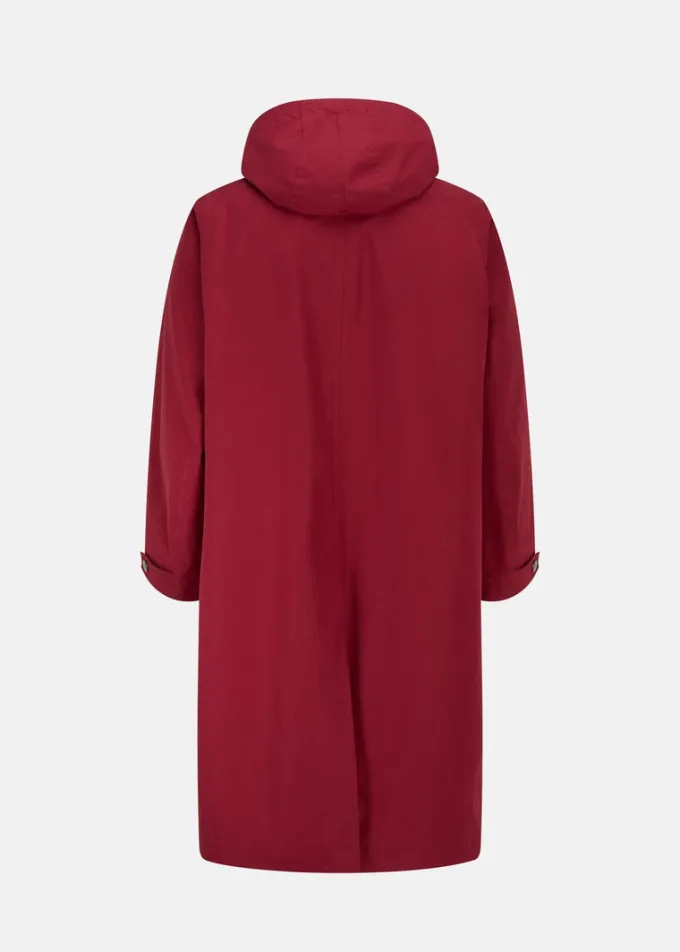 Overcoats*Gloverall Stanley Parka Bordeaux