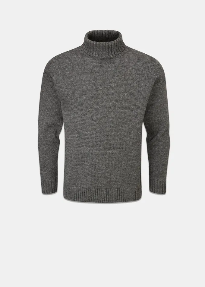 Knitwear & Tops*Gloverall Submariner Jumper Grey