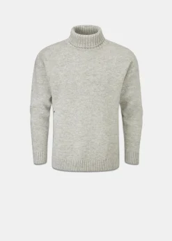 Knitwear & Tops*Gloverall Submariner Jumper Light Grey