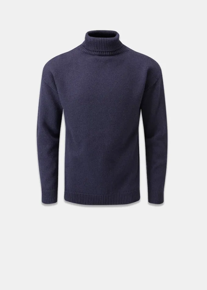 Knitwear & Tops*Gloverall Submariner Jumper Navy