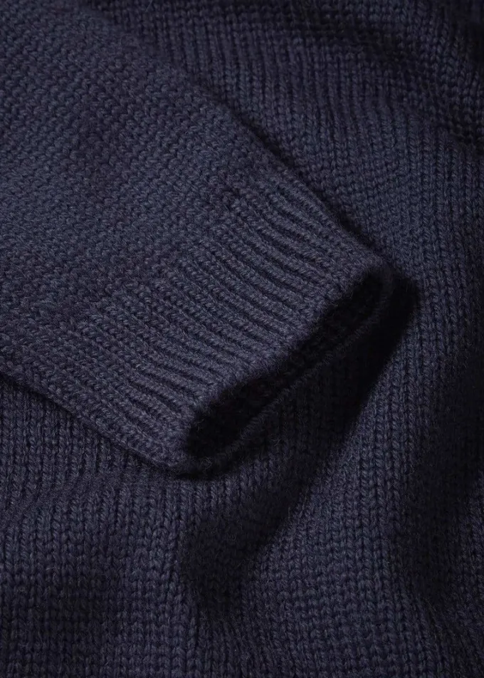 Knitwear & Tops*Gloverall Submariner Jumper Navy