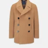 Peacoats*Gloverall Tennyson Peacoat Camel