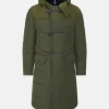 Duffle Coats*Gloverall Thomas Puffa Duffle Coat Loden