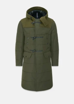 Duffle Coats*Gloverall Thomas Puffa Duffle Coat Loden