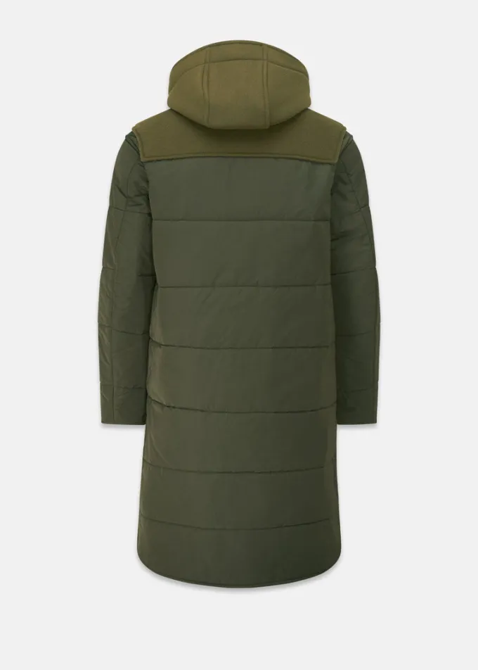 Duffle Coats*Gloverall Thomas Puffa Duffle Coat Loden