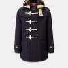 Duffle Coats*Gloverall Union Jack Mid Monty Duffle Coat Navy