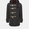 Duffle Coats*Gloverall Union Jack Mid Monty Duffle Coat Charcoal