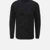 Knitwear & Tops*Gloverall Windsor Lambswool Jumper Charcoal