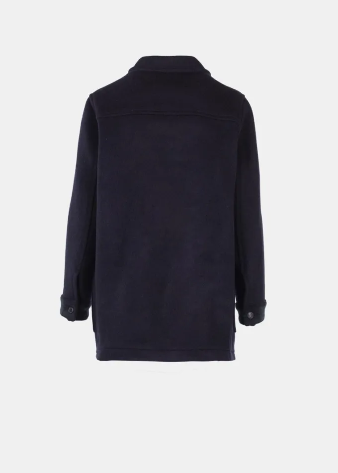 Jackets*Gloverall Women's George Jacket Navy Black Watch