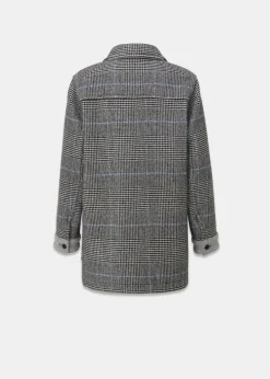 Jackets*Gloverall Women's George Jacket Prince of Wales Silver