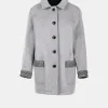 Jackets*Gloverall Women's George Jacket Silver Prince of Wales