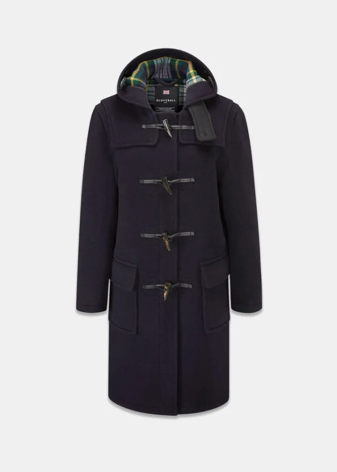 Duffle Coats*Gloverall Women's Original Duffle Coat Navy Dress Gordon