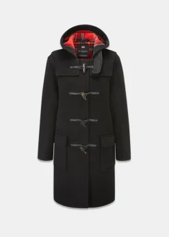 Duffle Coats*Gloverall Women's Original Duffle Coat Black Stewart