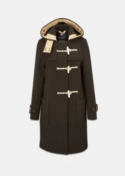 Duffle Coats*Gloverall Women's Original Monty Duffle Coat Brown