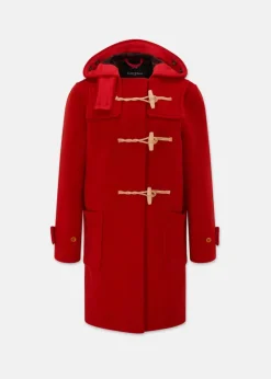 Duffle Coats*Gloverall Women’s Original Monty Duffle Coat FC Red