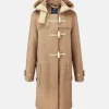 Duffle Coats*Gloverall Women's Original Monty Duffle Coat Camel