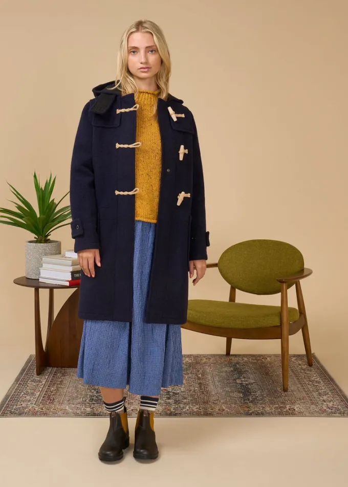 Duffle Coats*Gloverall Women's Original Monty Duffle Coat Navy
