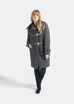 Duffle Coats*Gloverall Women's Original Monty Duffle Coat Grey