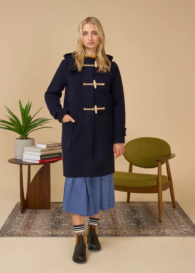 Duffle Coats*Gloverall Women's Original Monty Duffle Coat Navy