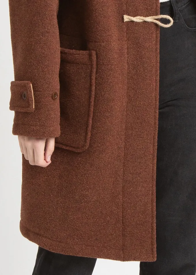 Duffle Coats*Gloverall Women's Original Monty Duffle Coat Rust