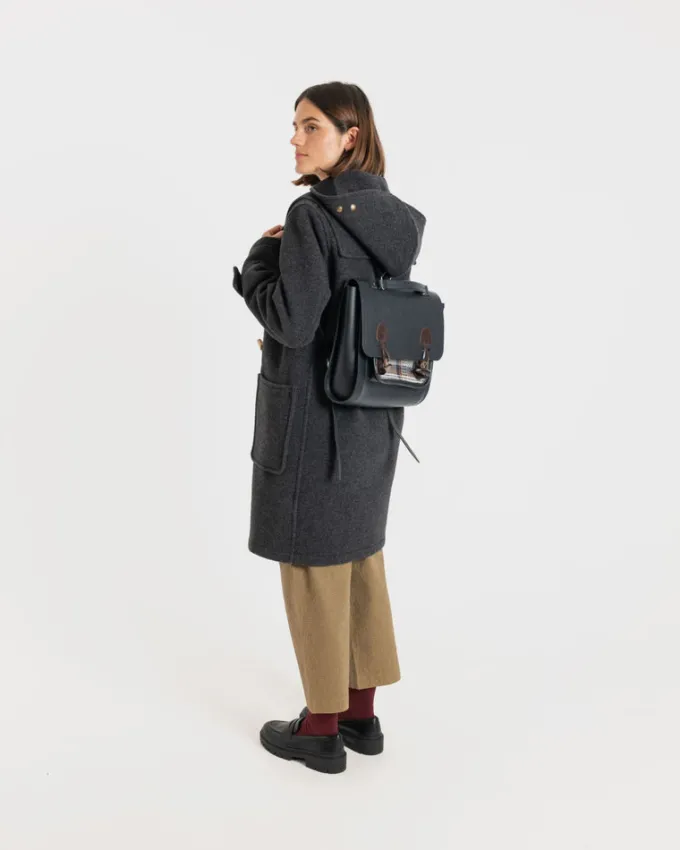 Duffle Coats*Gloverall Women's Original Monty Duffle Coat Charcoal