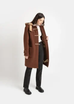 Duffle Coats*Gloverall Women's Original Monty Duffle Coat Rust