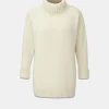 Knitwear & Tops*Gloverall Women's Submariner Jumper Ecru