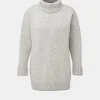 Knitwear & Tops*Gloverall Women's Submariner Jumper Light Grey